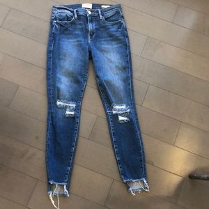 FRAME Le High Skinny Jeans